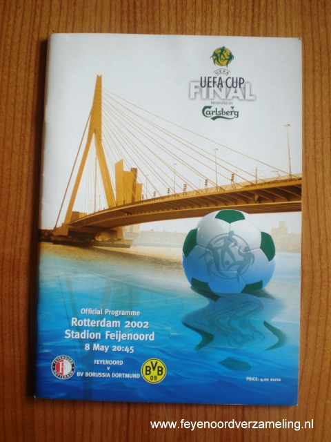 Programma UEFA Cup finale 2002