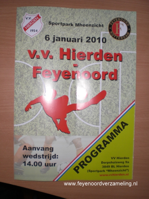 VV Hierden - Feyenoord 2010