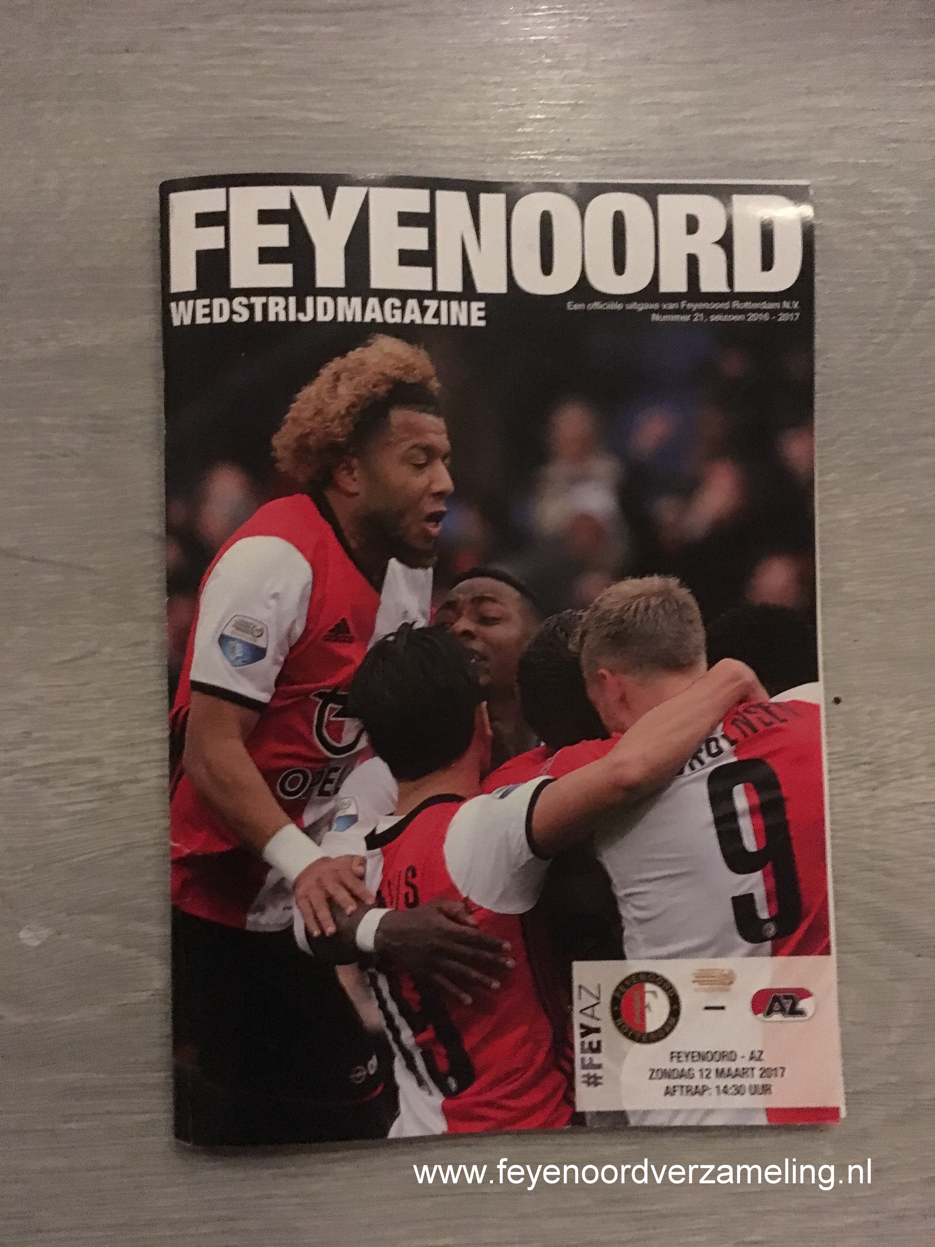 Programma Feyenoord - AZ 2016-2017